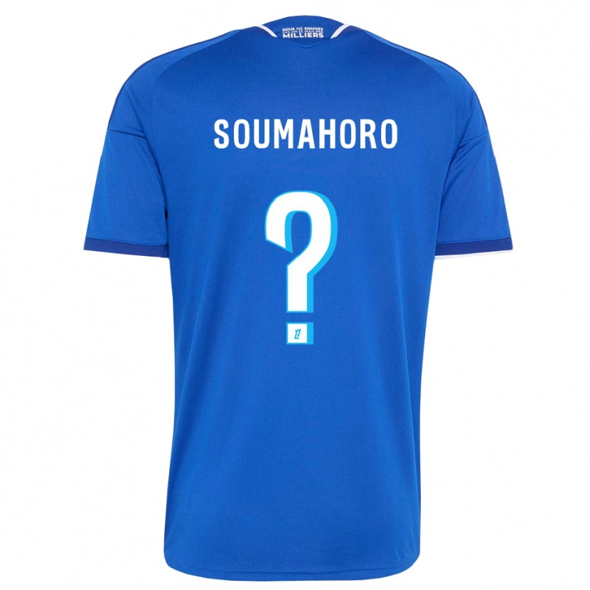 Danxen Men Mohamed Soumahoro #0 Royal Blue White Home Jersey 2026/27 T-Shirt