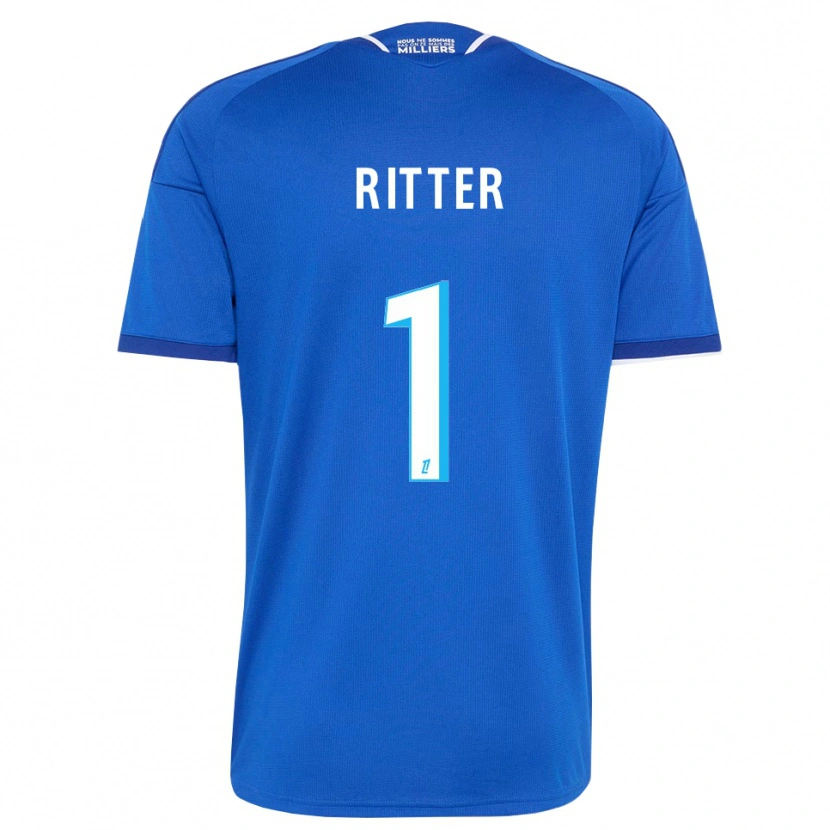 Danxen Men Maxime Ritter #1 Royal Blue White Home Jersey 2026/27 T-Shirt