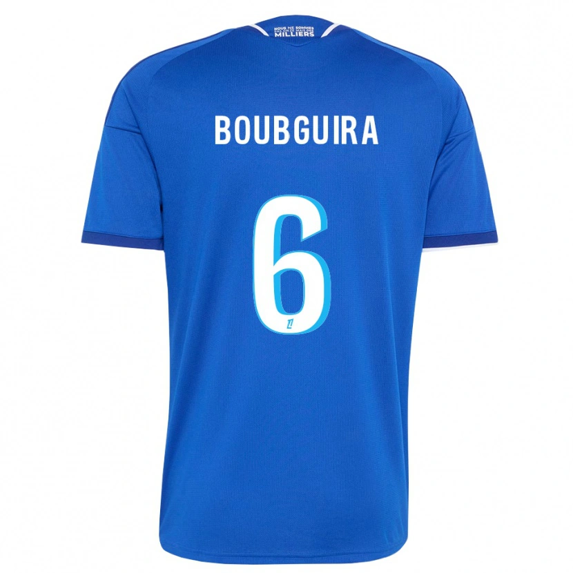 Danxen Men Fahim Boubguira #6 Royal Blue White Home Jersey 2026/27 T-Shirt