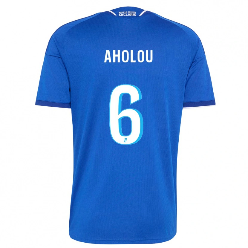 Danxen Men Jean-Eudes Aholou #6 Royal Blue White Home Jersey 2026/27 T-Shirt