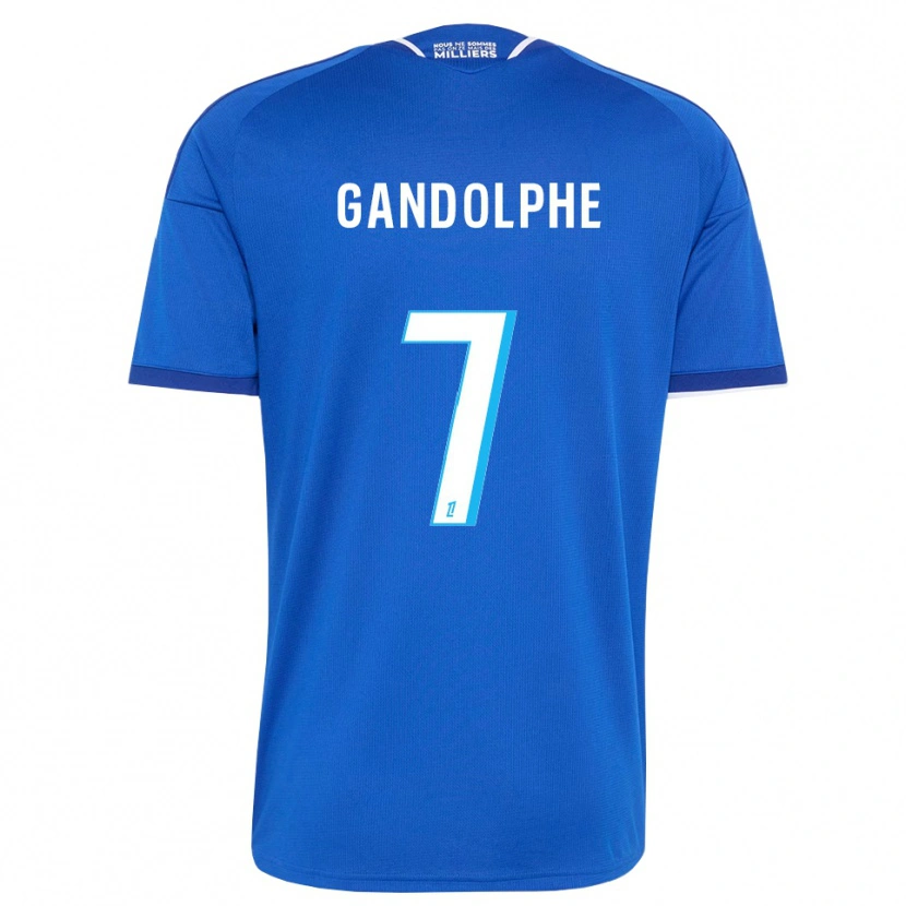 Danxen Men Adrien Gandolphe #7 Royal Blue White Home Jersey 2026/27 T-Shirt