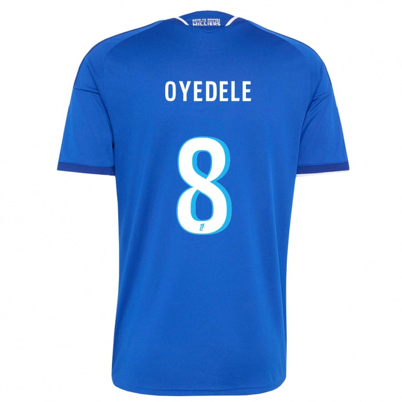 Danxen Men Maxi Oyedele #8 Royal Blue White Home Jersey 2026/27 T-Shirt