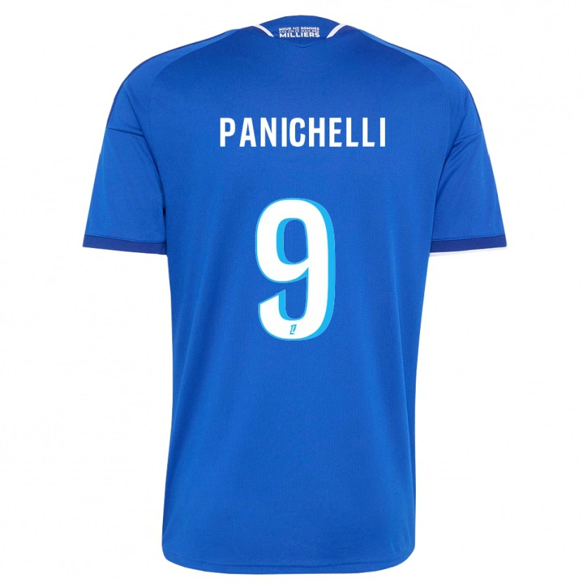 Danxen Men Joaquín Panichelli #9 Royal Blue White Home Jersey 2026/27 T-Shirt