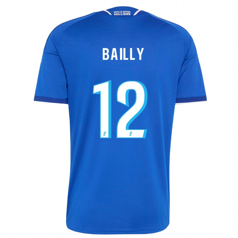 Danxen Men Melvine Bailly #12 Royal Blue White Home Jersey 2026/27 T-Shirt