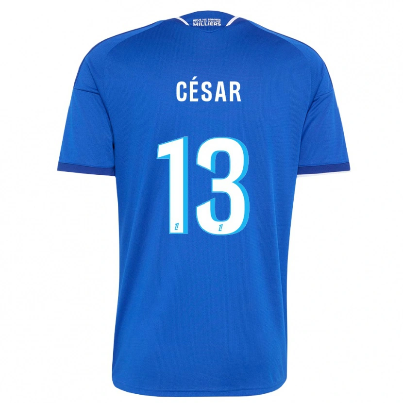 Danxen Men Julbert César #13 Royal Blue White Home Jersey 2026/27 T-Shirt
