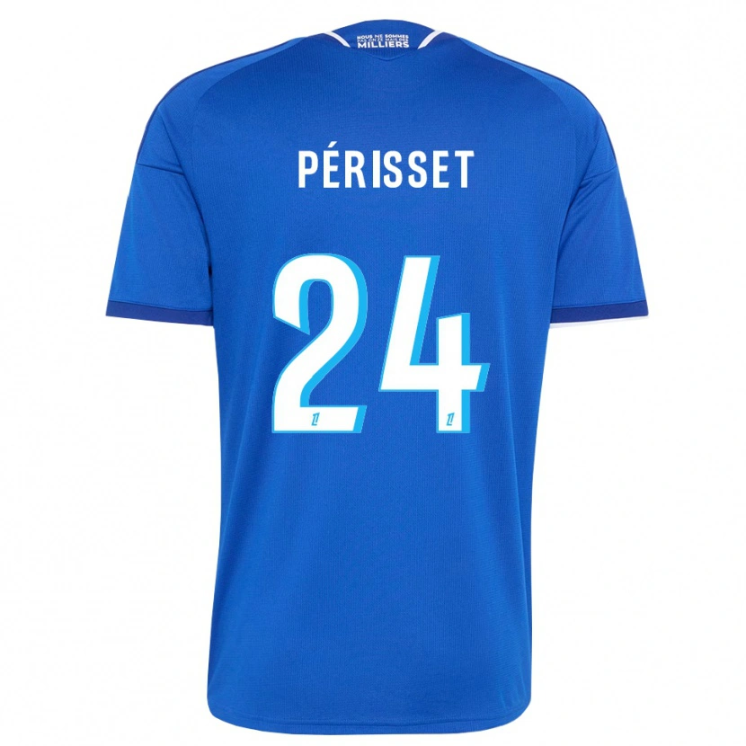 Danxen Men Ève Périsset #24 Royal Blue White Home Jersey 2026/27 T-Shirt