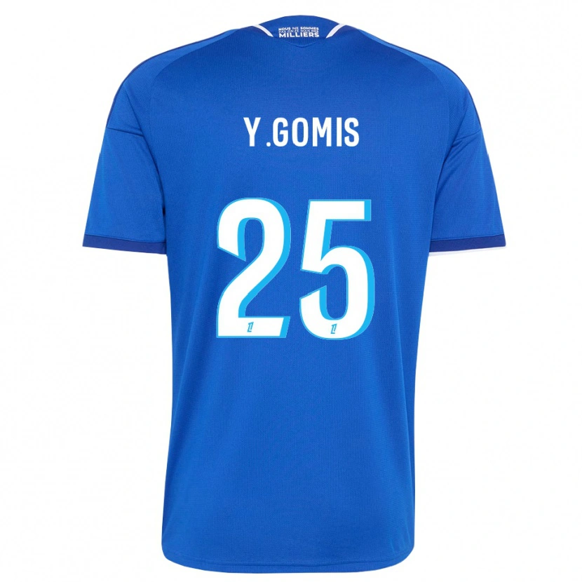 Danxen Men Yoni Gomis #25 Royal Blue White Home Jersey 2026/27 T-Shirt