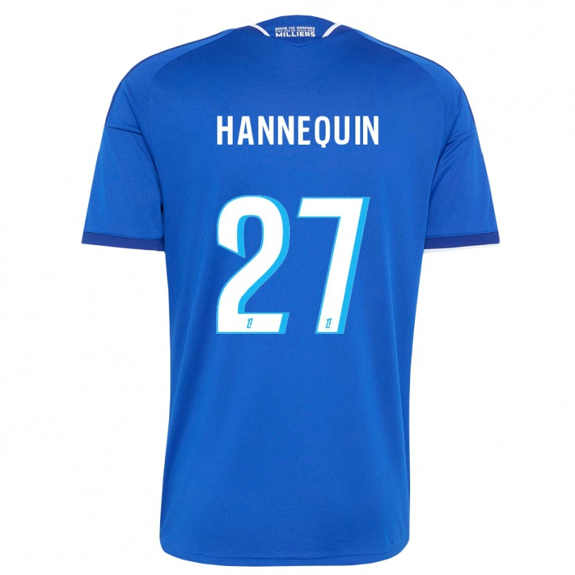 Danxen Men Laurine Hannequin #27 Royal Blue White Home Jersey 2026/27 T-Shirt
