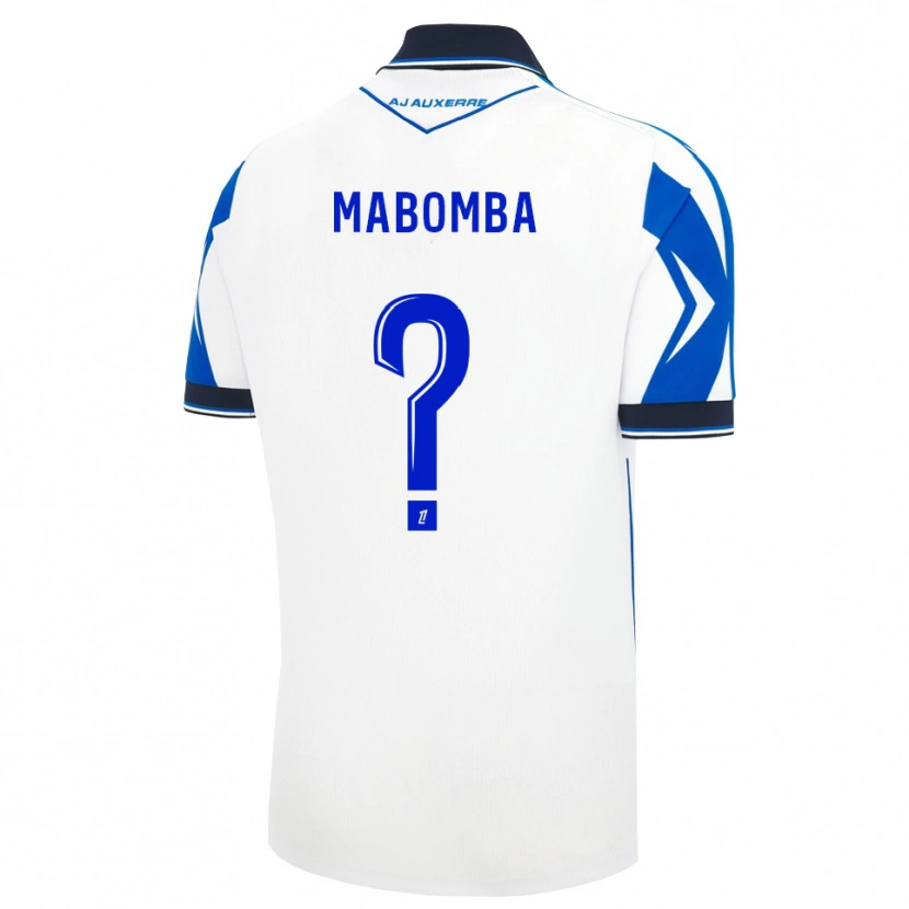 Danxen Men Gloria Mabomba #0 Black White Blue Home Jersey 2026/27 T-Shirt