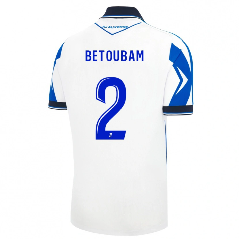 Danxen Men Clément Betoubam #2 Black White Blue Home Jersey 2026/27 T-Shirt