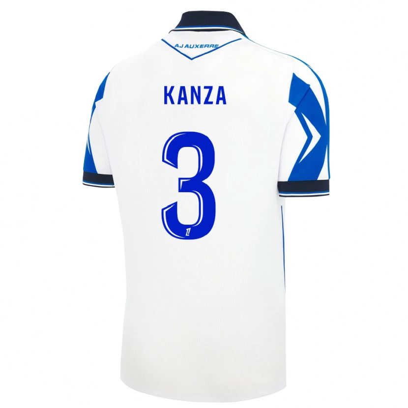 Danxen Men Gloire Kanza #3 Black White Blue Home Jersey 2026/27 T-Shirt