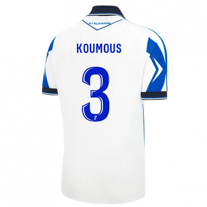 Danxen Men Ken Koumous #3 Black White Blue Home Jersey 2026/27 T-Shirt