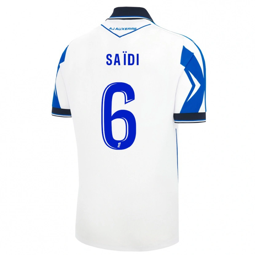 Danxen Men Elyes Saïdi #6 Black White Blue Home Jersey 2026/27 T-Shirt