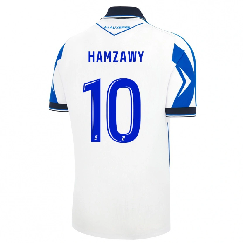 Danxen Men Redwan Eid Hamzawiy #10 Black White Blue Home Jersey 2026/27 T-Shirt