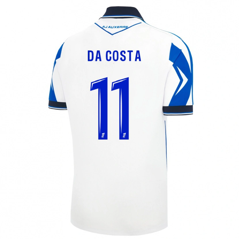Danxen Men Rúben Da Costa #11 Black White Blue Home Jersey 2026/27 T-Shirt