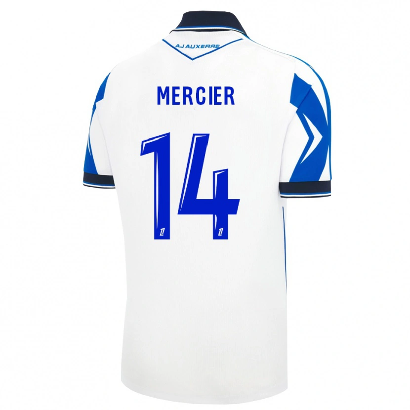 Danxen Men Nicolas Mercier #14 Black White Blue Home Jersey 2026/27 T-Shirt