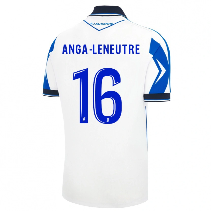Danxen Men Nathan Anga-Leneutre #16 Black White Blue Home Jersey 2026/27 T-Shirt