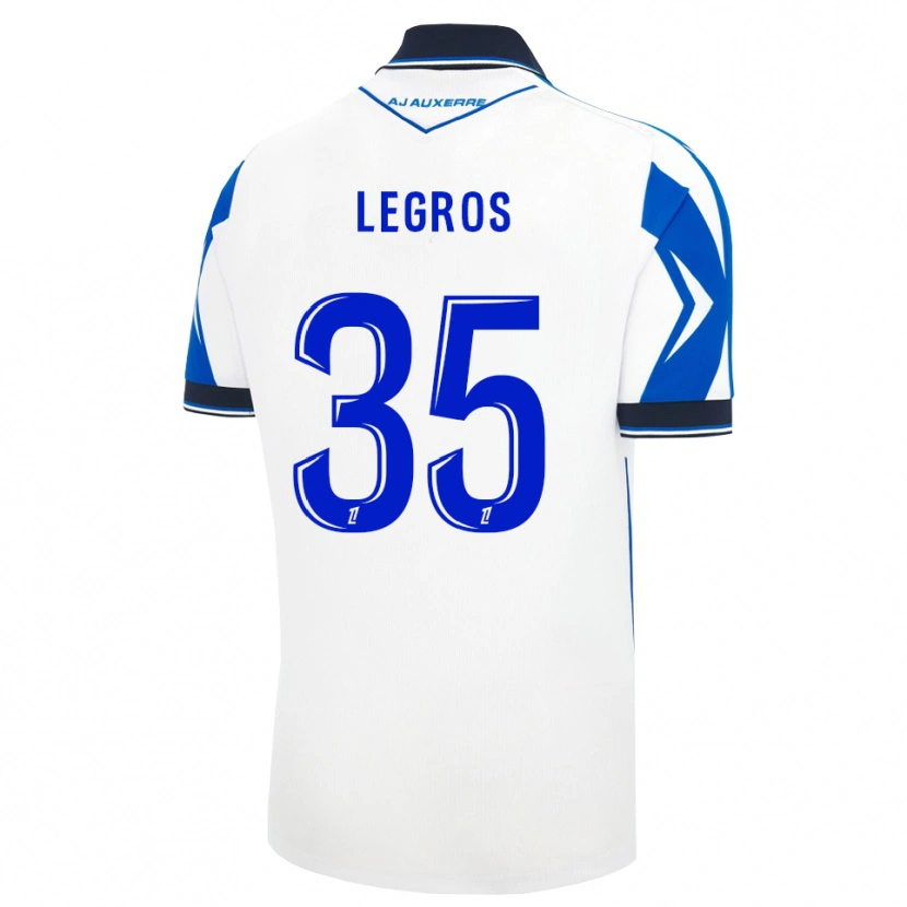 Danxen Men Elikya Legros #35 Black White Blue Home Jersey 2026/27 T-Shirt