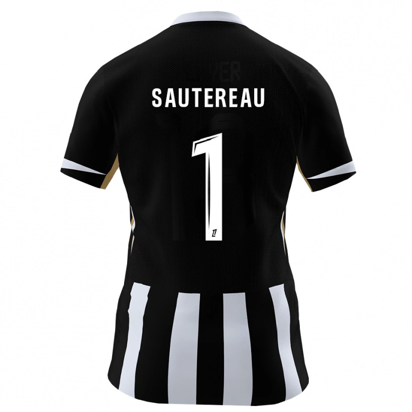 Danxen Men Enzo Sautereau #1 Black Blue Home Jersey 2026/27 T-Shirt