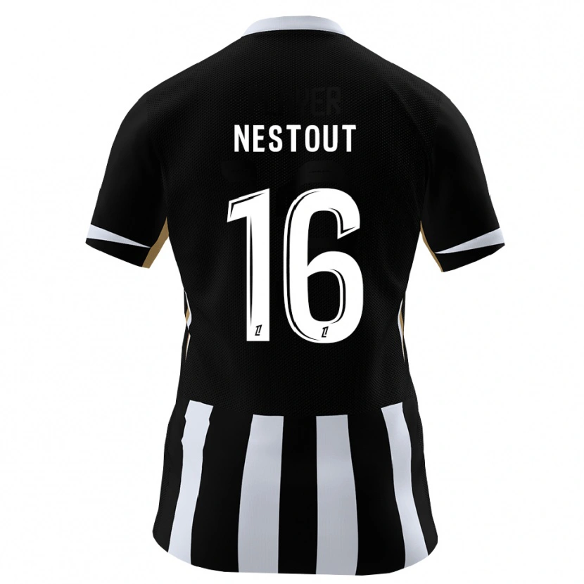 Danxen Men Yves-Thomas Nestout #16 Black Blue Home Jersey 2026/27 T-Shirt