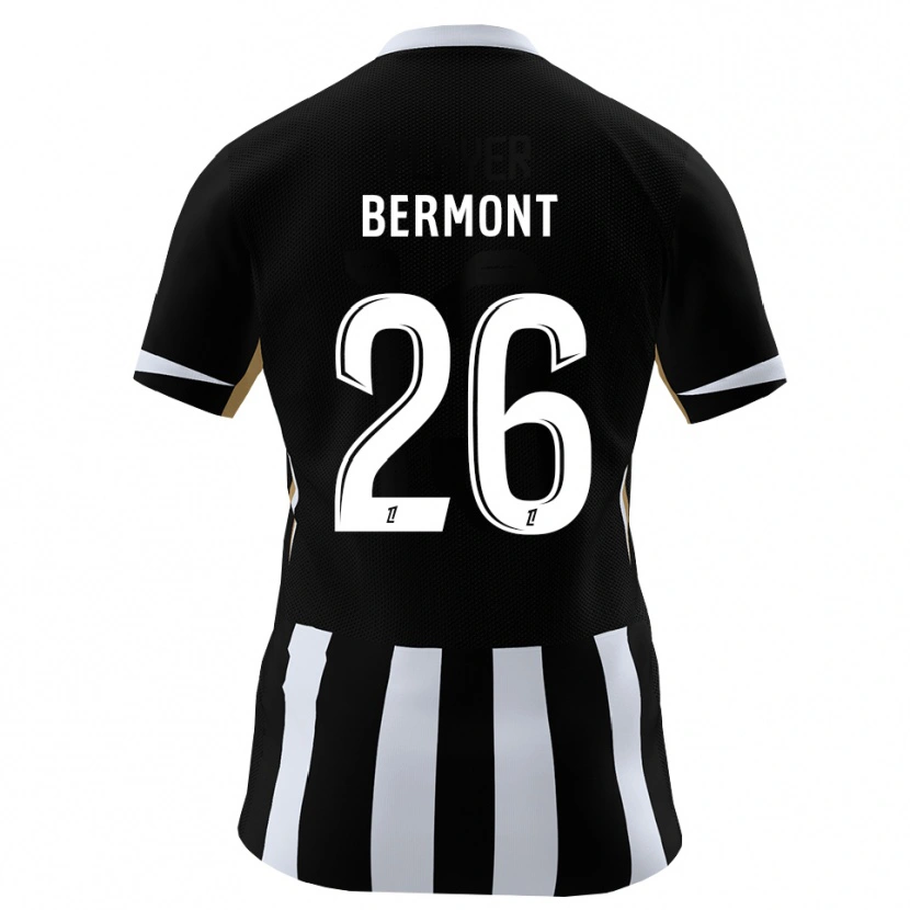 Danxen Men Anthony Bermont #26 Black Blue Home Jersey 2026/27 T-Shirt