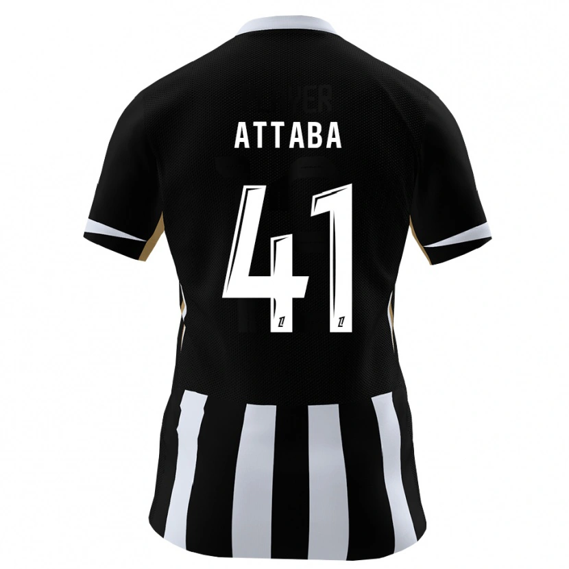 Danxen Men Sofian Attaba #41 Black Blue Home Jersey 2026/27 T-Shirt
