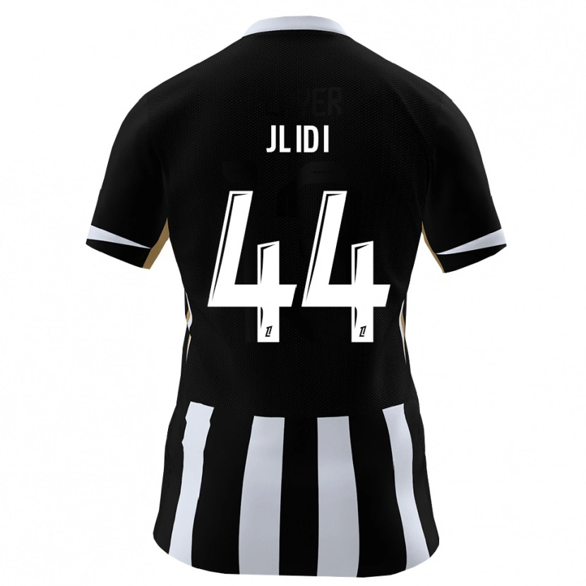Danxen Men Yahia Jlidi #44 Black Blue Home Jersey 2026/27 T-Shirt