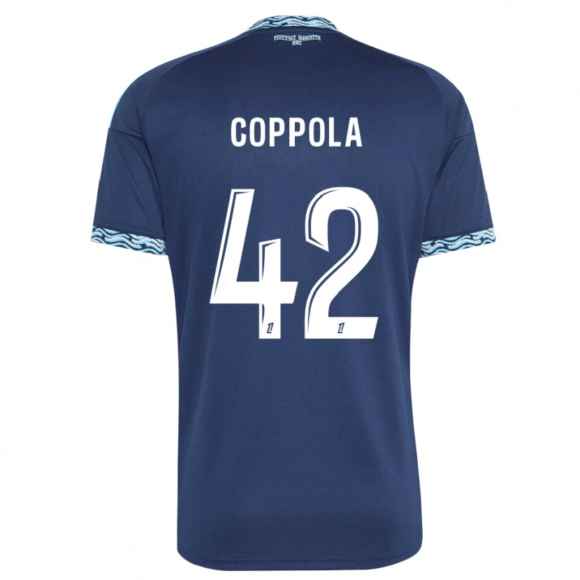 Danxen Men Diego Coppola #42 Steelblue White Home Jersey 2026/27 T-Shirt
