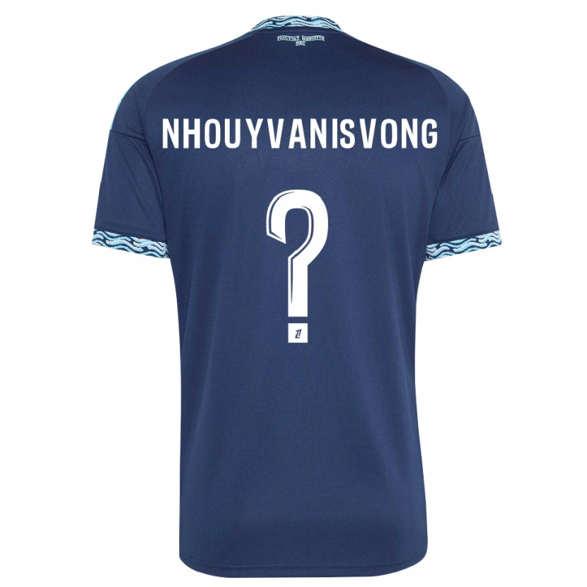 Danxen Men Andy Nhouyvanisvong #0 Steelblue White Home Jersey 2026/27 T-Shirt