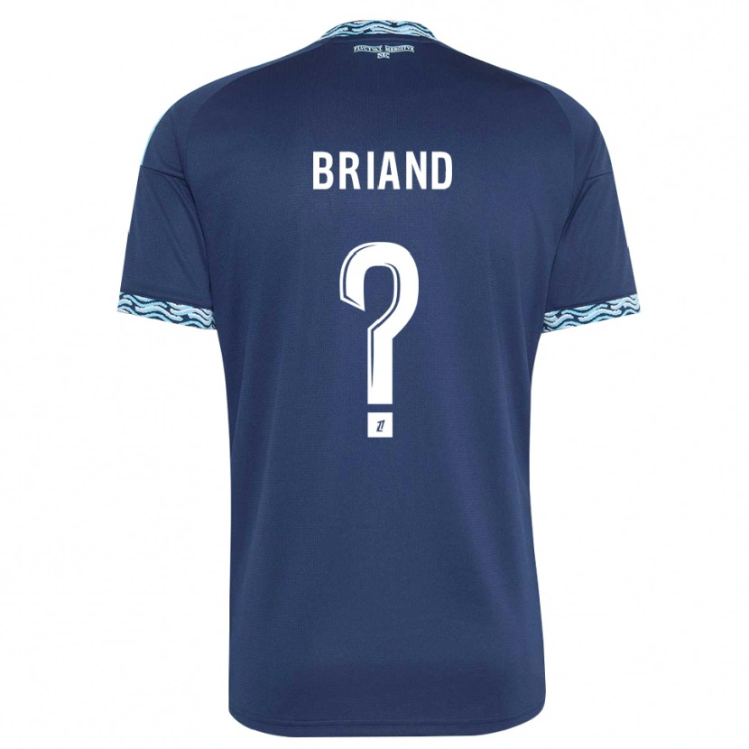 Danxen Men Noam Briand #0 Steelblue White Home Jersey 2026/27 T-Shirt