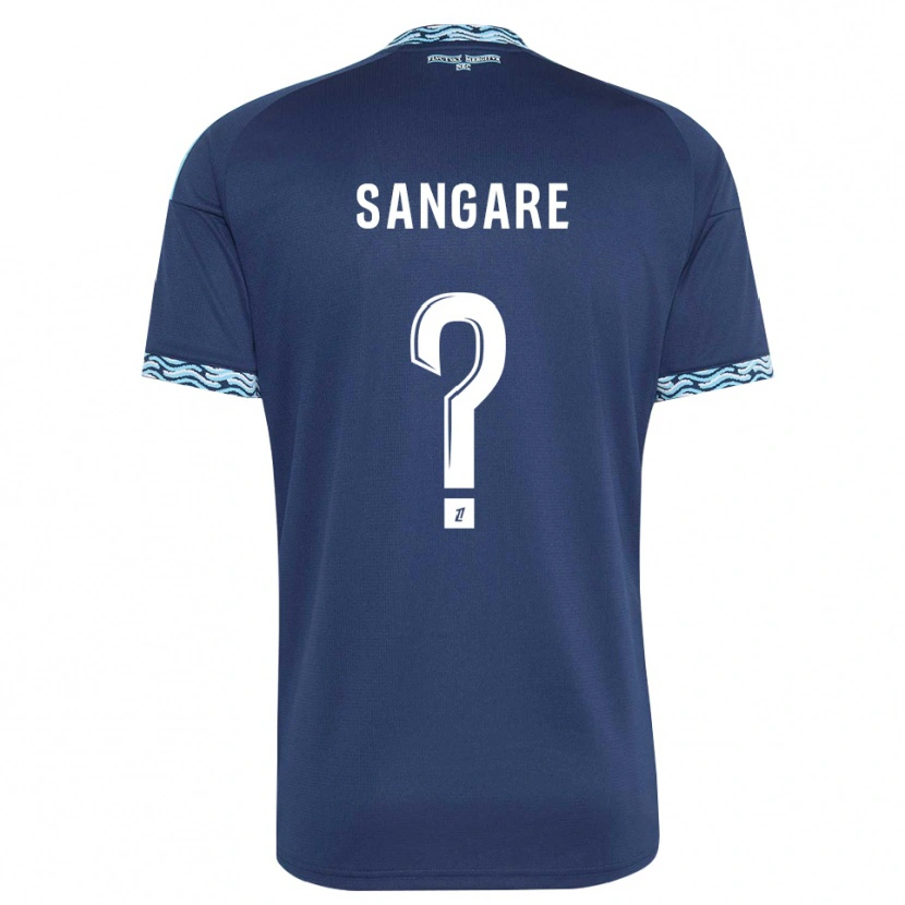 Danxen Men Hawa Sangare #0 Steelblue White Home Jersey 2026/27 T-Shirt
