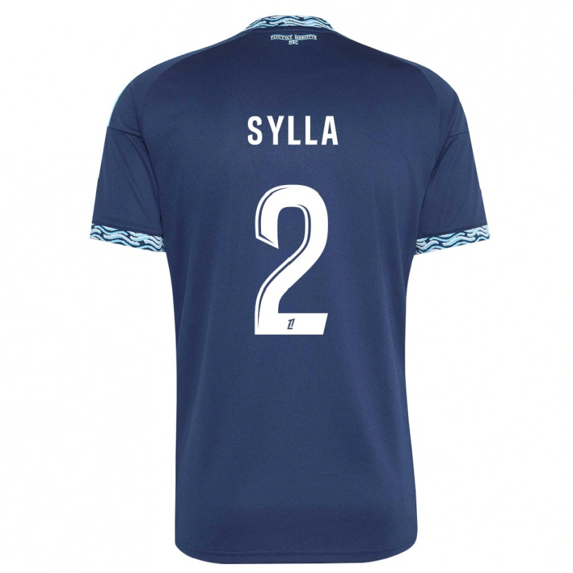 Danxen Men Mohamed Sylla #2 Steelblue White Home Jersey 2026/27 T-Shirt