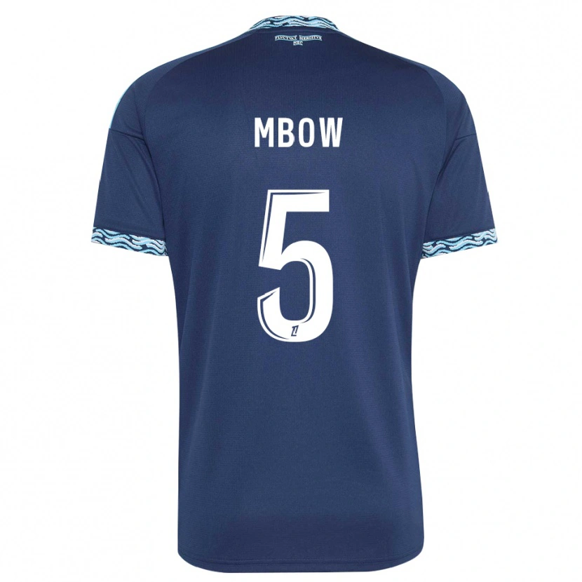 Danxen Men Moustapha Mbow #5 Steelblue White Home Jersey 2026/27 T-Shirt