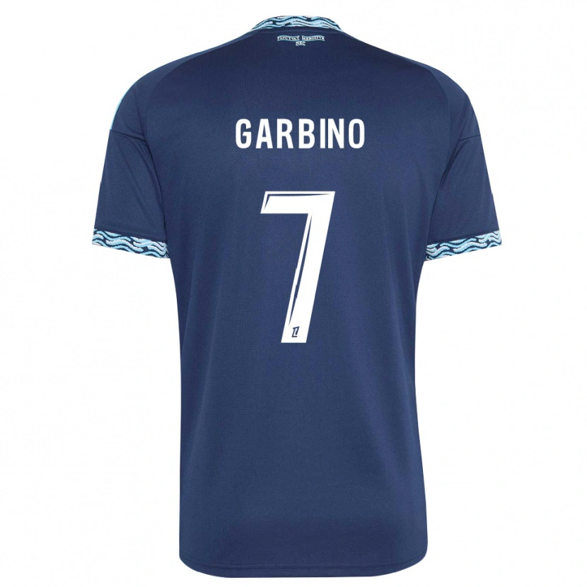 Danxen Men Maëlle Garbino #7 Steelblue White Home Jersey 2026/27 T-Shirt