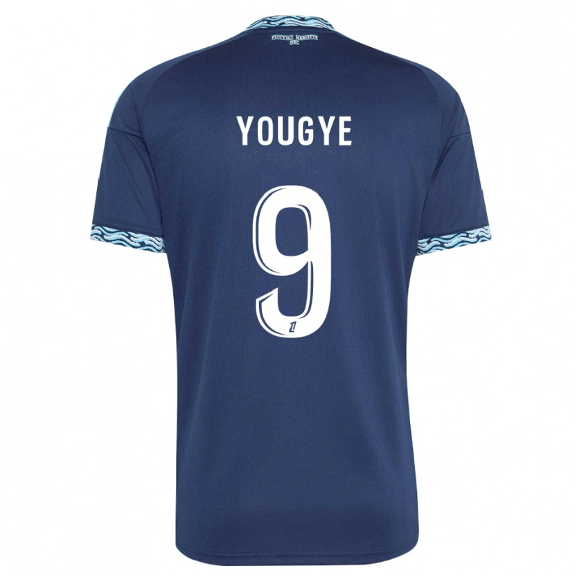 Danxen Men Joshua Yougye #9 Steelblue White Home Jersey 2026/27 T-Shirt