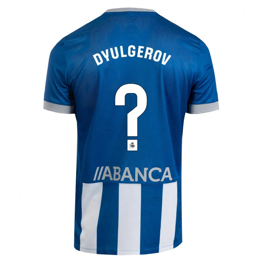 Danxen Men Nikolay Dyulgerov #0 Blue Gray White Home Jersey 2026/27 T-Shirt