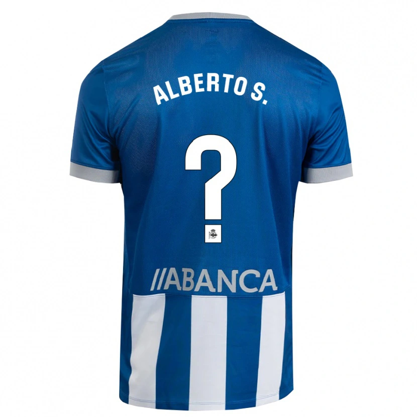 Danxen Men Alberto Sánchez #0 Blue Gray White Home Jersey 2026/27 T-Shirt
