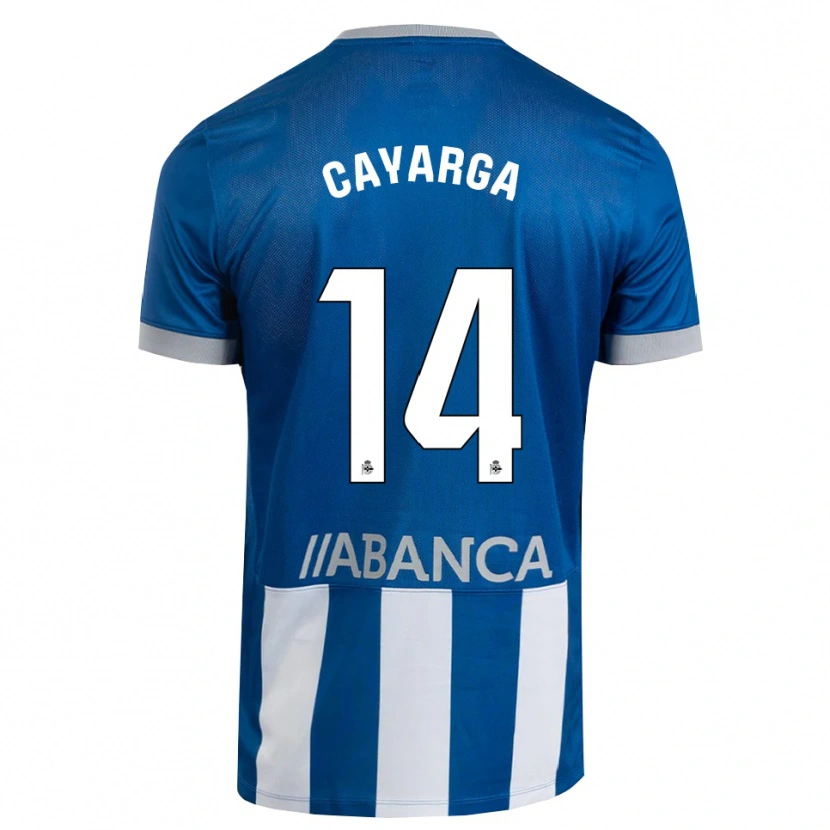 Danxen Men Berto Cayarga #14 Blue Gray White Home Jersey 2026/27 T-Shirt