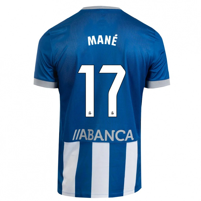 Danxen Men Alioune Mané #17 Blue Gray White Home Jersey 2026/27 T-Shirt
