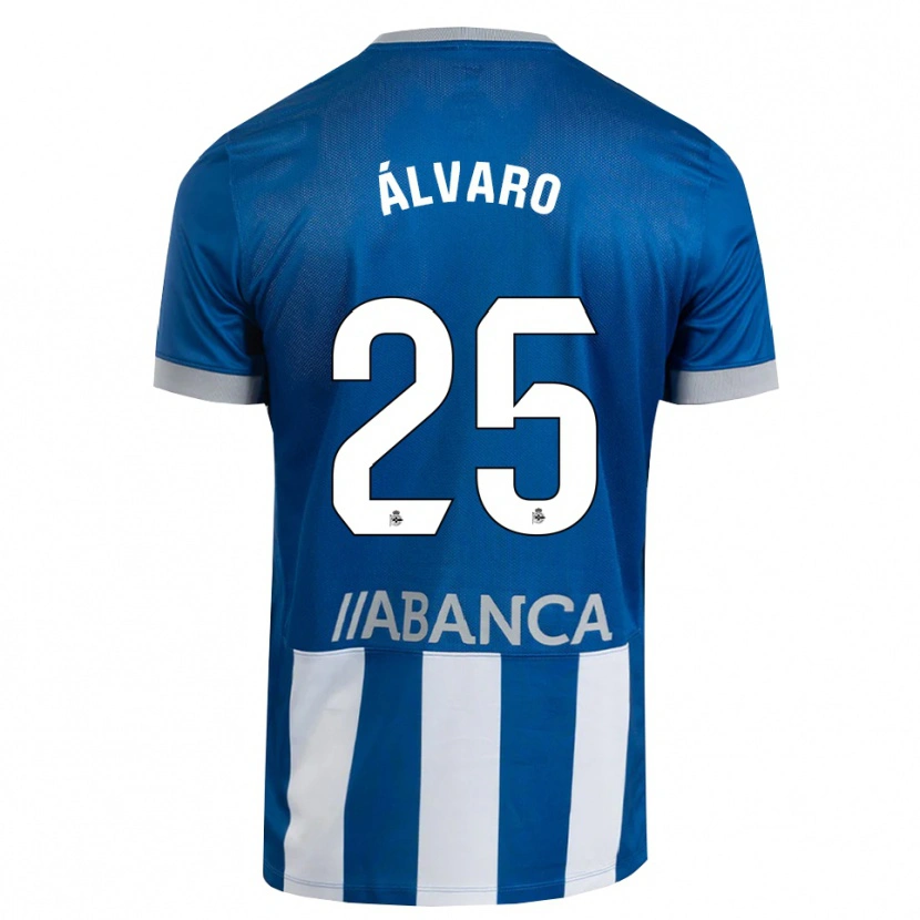Danxen Men Álvaro Ferllo #25 Blue Gray White Home Jersey 2026/27 T-Shirt