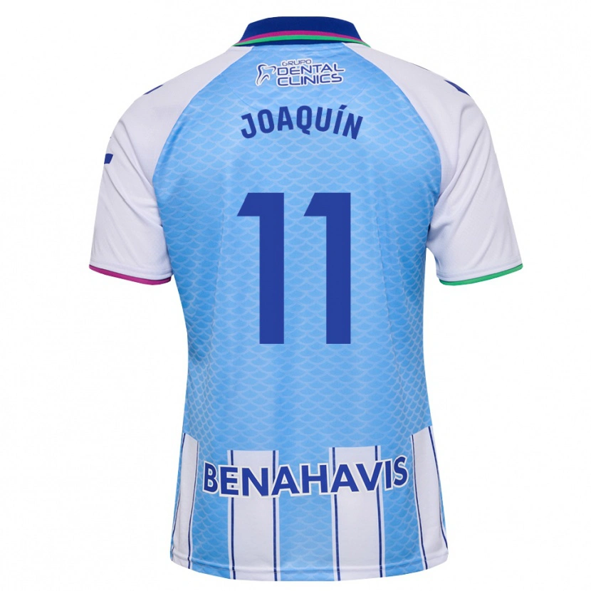 Danxen Men Joaquín Muñoz #11 Deep Sky Blue White Home Jersey 2026/27 T-Shirt