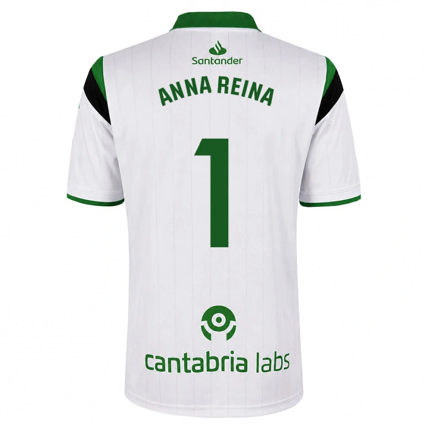 Danxen Men Anna Reina Toro #1 White Green Black Home Jersey 2026/27 T-Shirt
