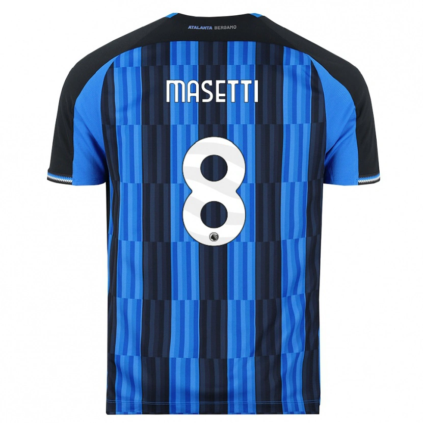 Danxen Men Francesco Masetti #8 Blue Black Red Home Jersey 2026/27 T-Shirt