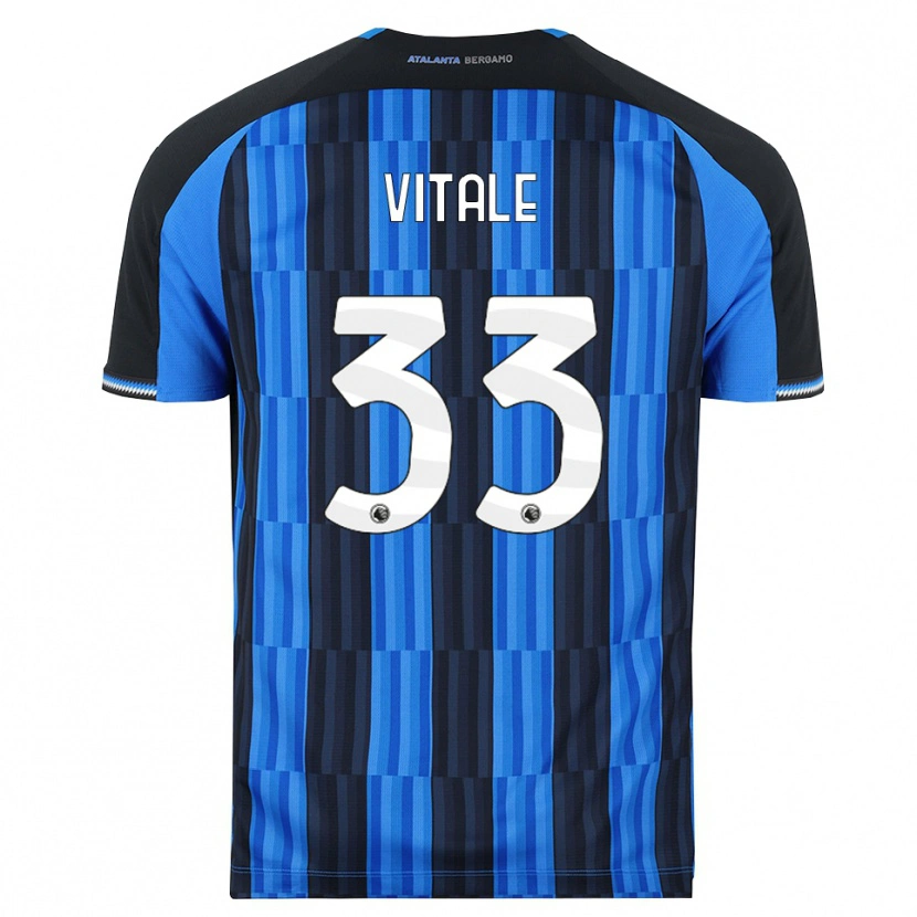 Danxen Men Francesca Vitale #33 Blue Black Red Home Jersey 2026/27 T-Shirt