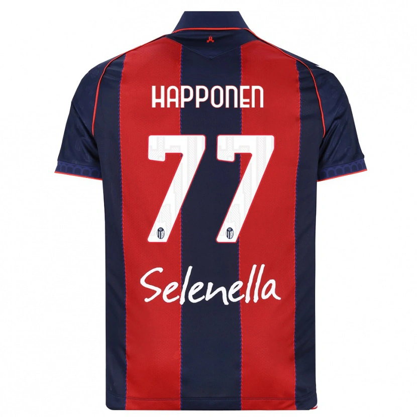 Danxen Men Ukko Happonen #77 Royal Blue Red White Home Jersey 2026/27 T-Shirt
