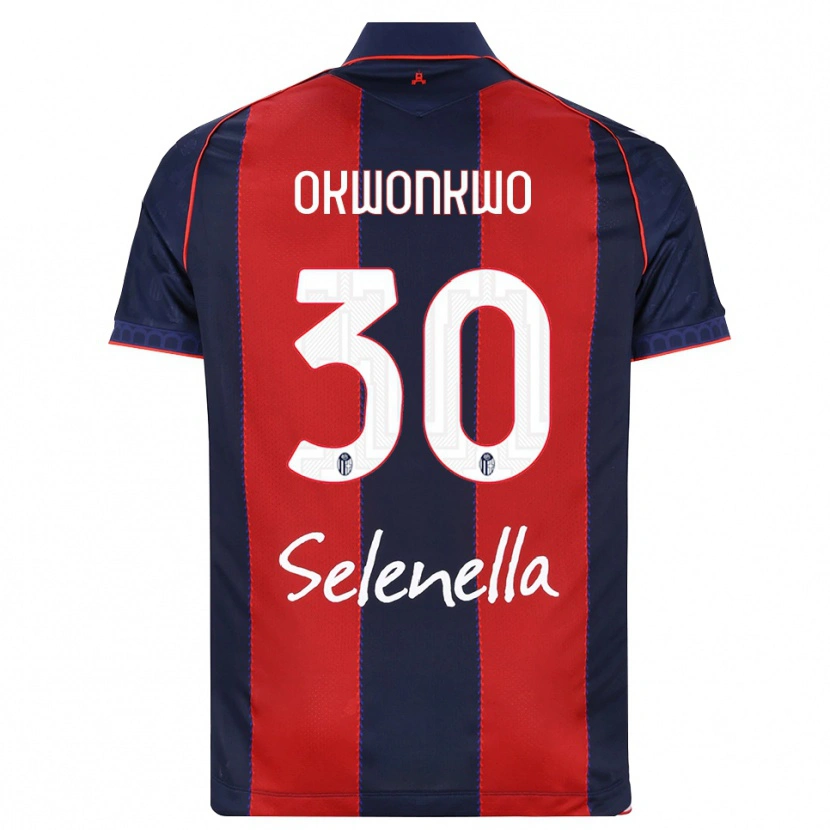 Danxen Men Orji Okwonkwo #30 Royal Blue Red White Home Jersey 2026/27 T-Shirt