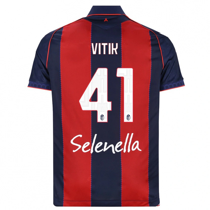 Danxen Men Martin Vitík #41 Royal Blue Red White Home Jersey 2026/27 T-Shirt