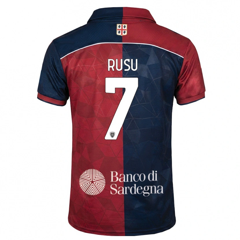 Danxen Men Timofei Rusu #7 Burgundy Royal Blue Home Jersey 2026/27 T-Shirt