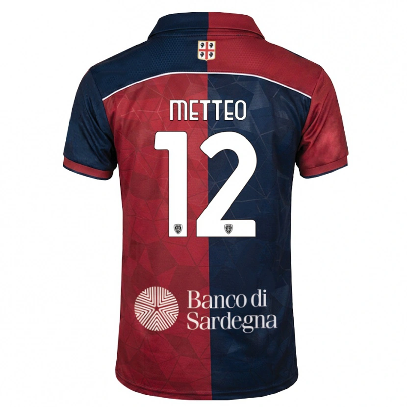 Danxen Men Gabriele Metteo #12 Burgundy Royal Blue Home Jersey 2026/27 T-Shirt
