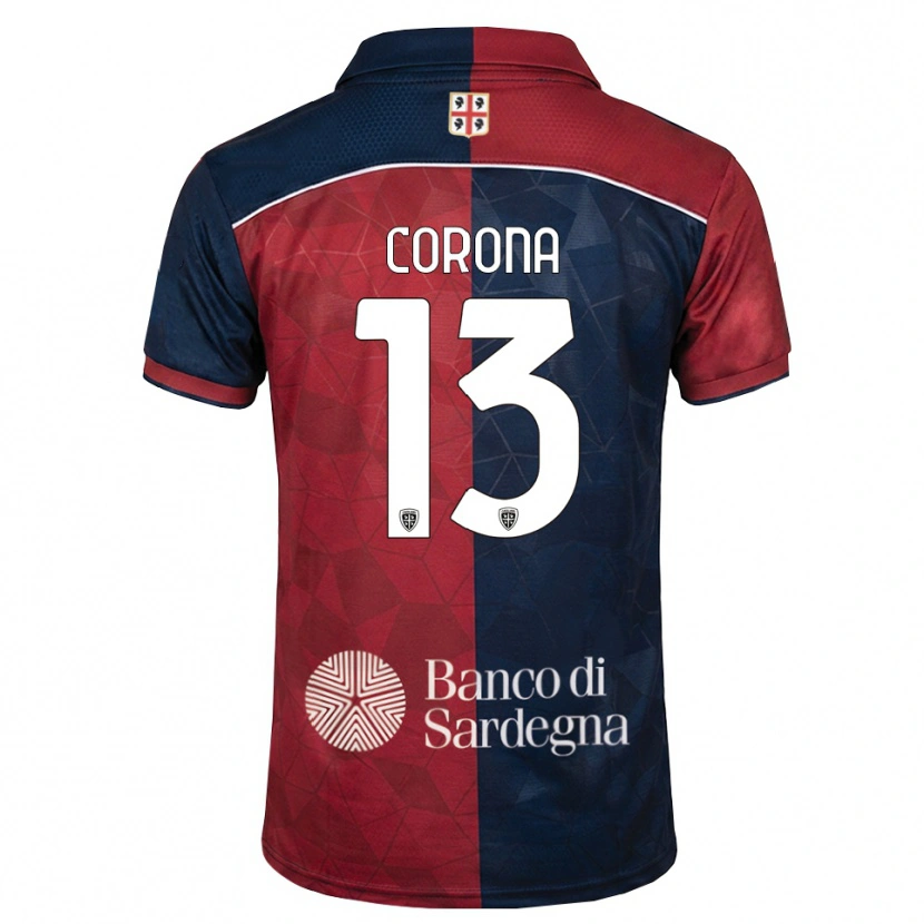Danxen Men Claudio Corona #13 Burgundy Royal Blue Home Jersey 2026/27 T-Shirt